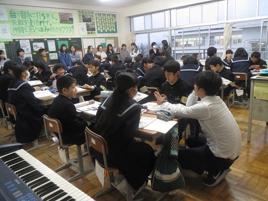 １１月９日（金）　２学期授業参観・保護者懇談会がありました3